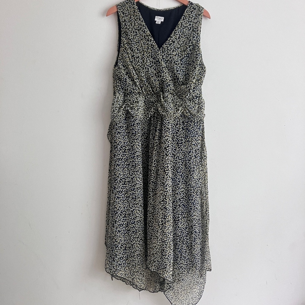 Summery Chiffon Polka Dot Dress